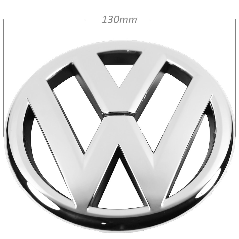Emblème calandre logo VOLKSWAGEN 130mm de diamètre logo Chrome