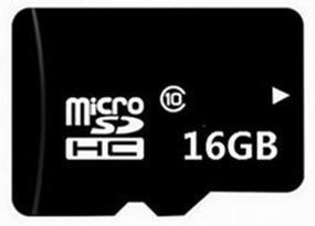 Carte mémoire micro SD SDHC 16GB classe 10 pour téléphone mobile etc...